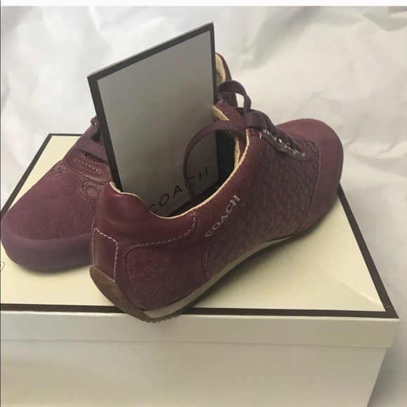 Coach Shoes - New Purple Coach Sneakers - Gorgeous Color!